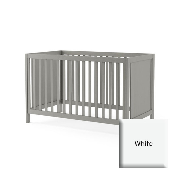 NEST Milano Collection Classic Crib in White