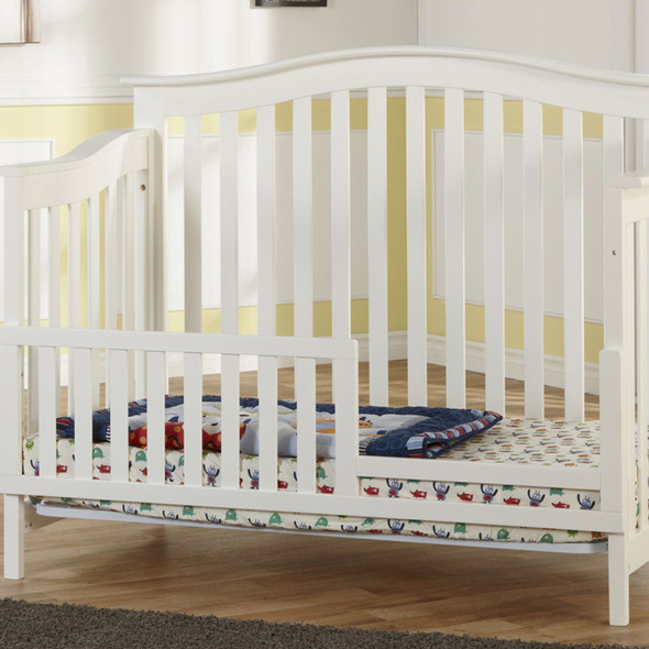 Pali Bolzano Collection Forever Crib in White