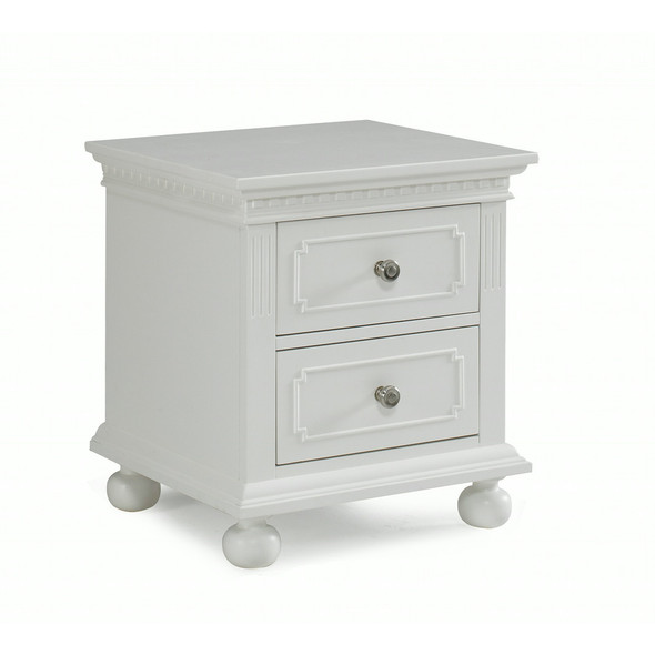 Dolce Babi Naples Nightstand in Snow White by Bivona & Company