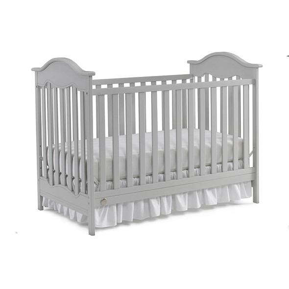Fisher Price Charlotte Classic Crib in Misty Grey