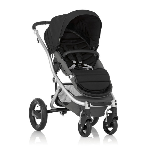 Britax Affinity Stroller in Silver with Black Colorpack