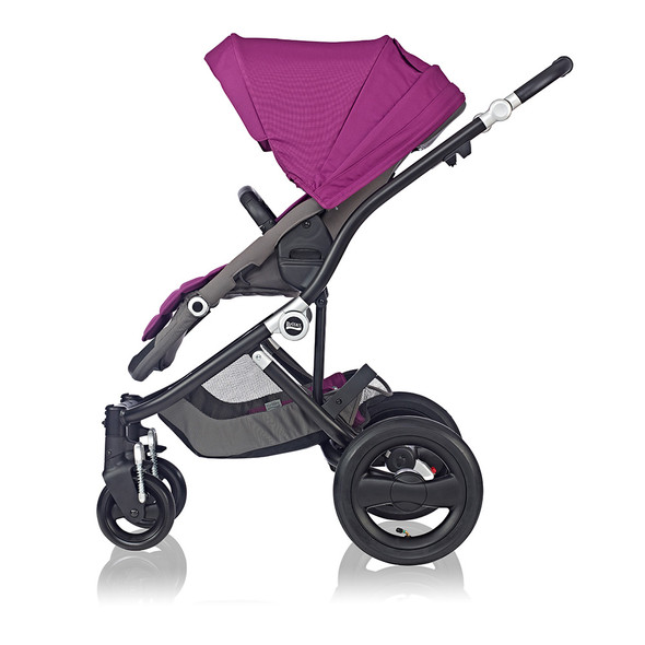 Britax Affinity Stroller in Black with Cool Berry Colorpack