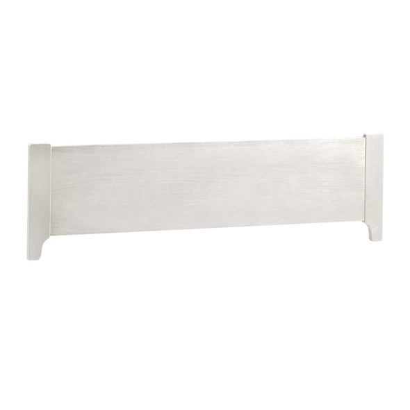 Natart/ Nest Rustic Low Profile Footboard 54" in White