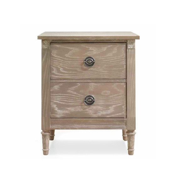 NEST Provence Collection Nightstand in Sugar Cane