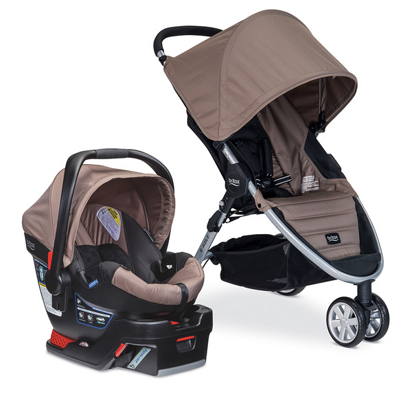 Britax B-Agile 3 Travel system with B-Safe 35 in Sandstone
