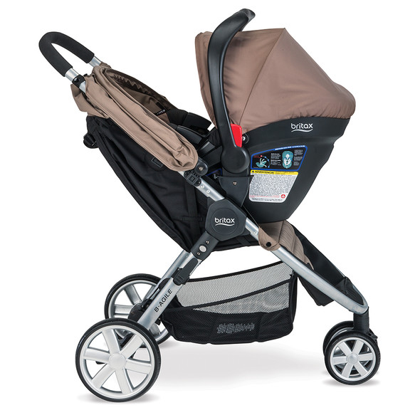 Britax B-Agile 3 Travel system with B-Safe 35 in Sandstone