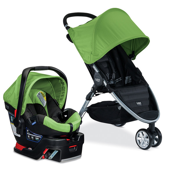 Britax B-Agile 3 Travel system with B-Safe 35 in Meadow