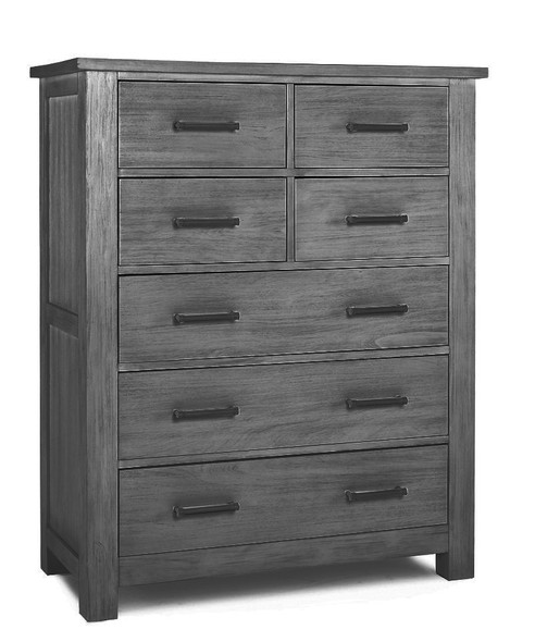 Dolce Babi Lucca 7 Drawer Chest in Weathered Grey by Bivona & Company
