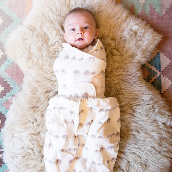 Ergobaby Swaddler - Elephant