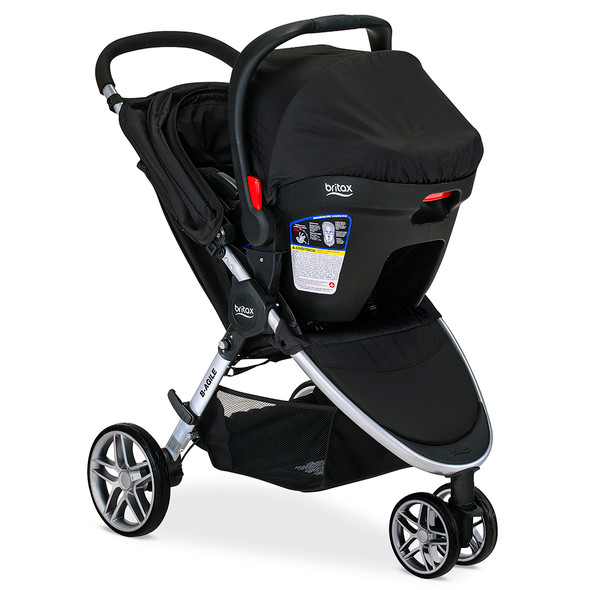 Britax B-Agile 3 Travel system with B-Safe 35 in Black-1