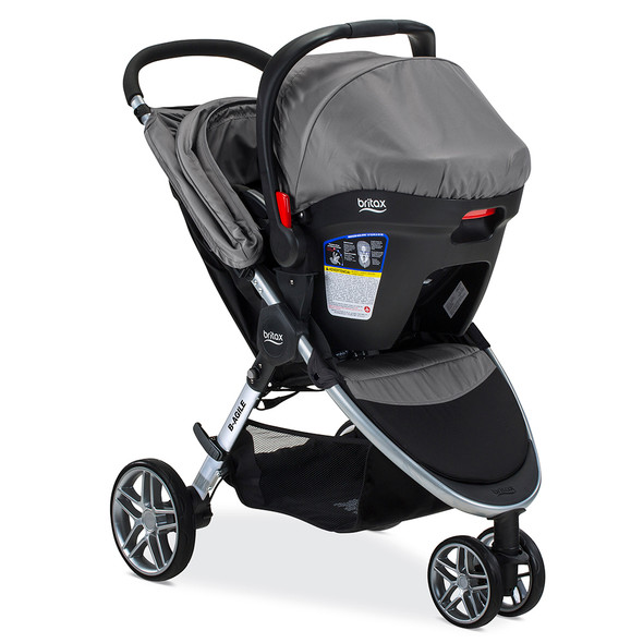 Britax B-Agile 3 Travel system with B-Safe 35 in Steel