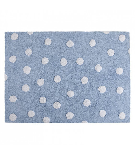 Lorena Canals Polka Dots Rug in Blue