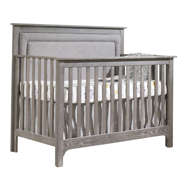 Nest Emerson Collection 2 Piece Nursery Set Crib with Fog Upl. Panel and Double Dresser in Owl