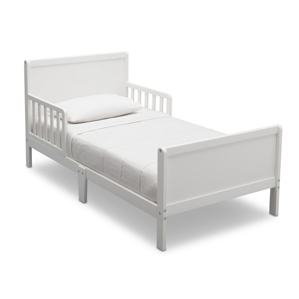 Delta Fancy Toddler Bed in Bianca