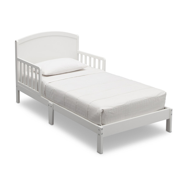 Delta Abby Toddler Bed in Bianca