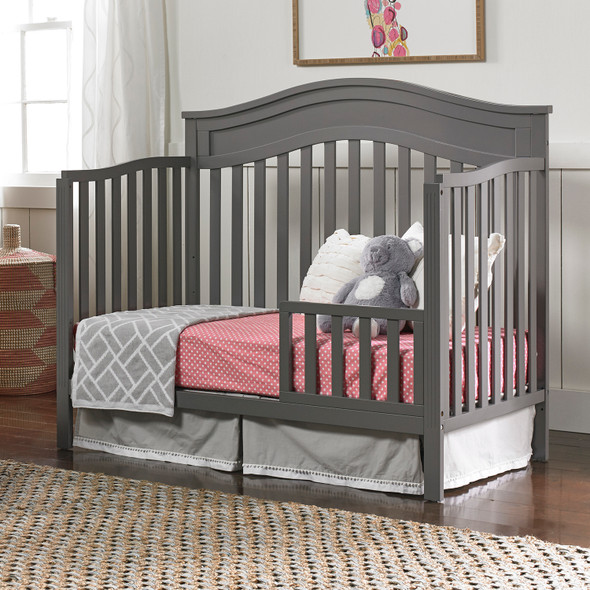 Fisher Price Aubree Convertible Crib in Stormy Grey
