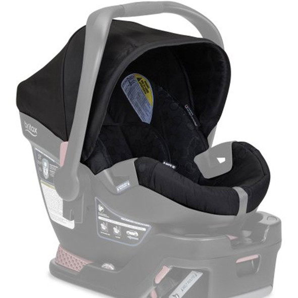 Britax B-safe 35 Infant Car Seat Cover Set in Black