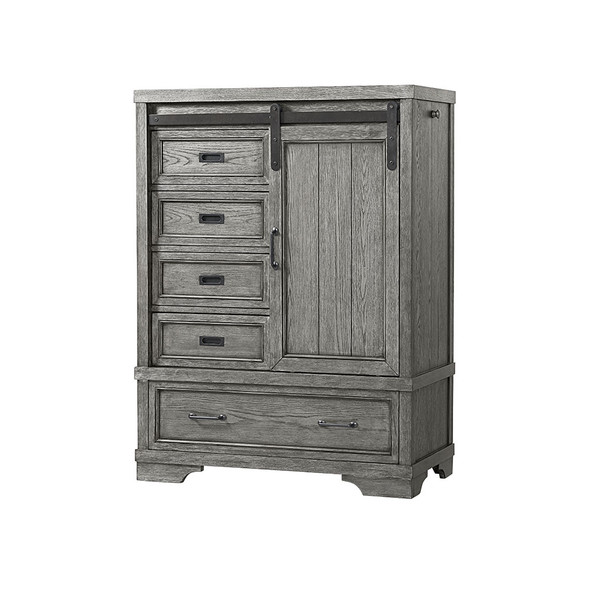 Westwood Foundry Chifferobe in Brushed Pewter