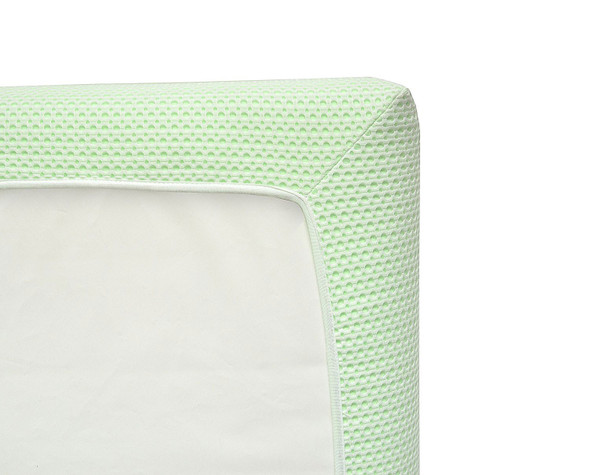 Lullaby Earth Breeze Crib Mattress Cover in Green