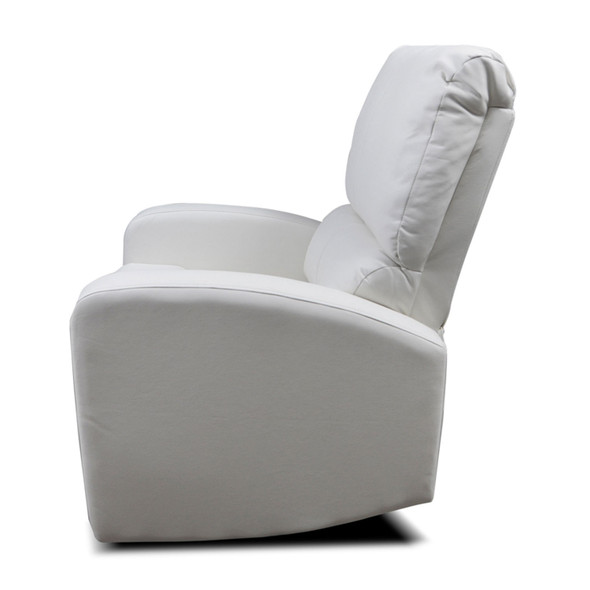 Kidiway Bermuda Bonded Leather Chair in White