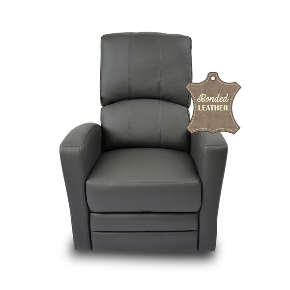 Kidiway Habana Bonded Leather Chair in Grey