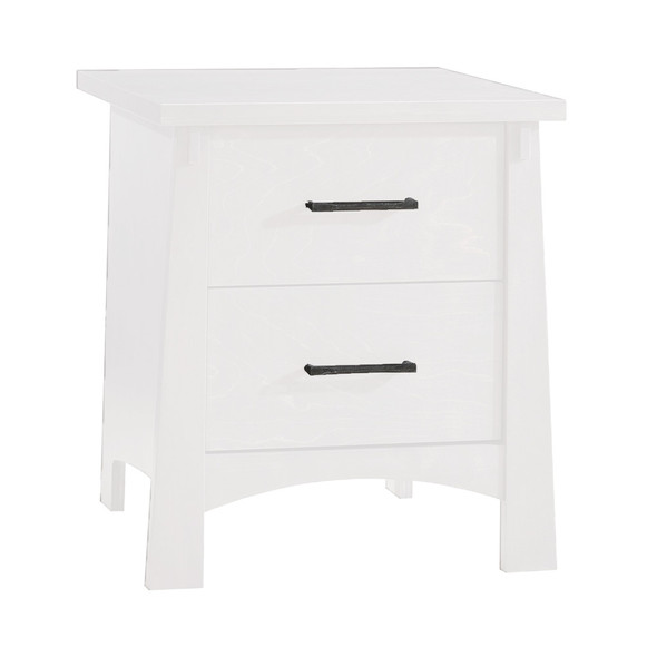 NEST Bruges Collection Nightstand in White