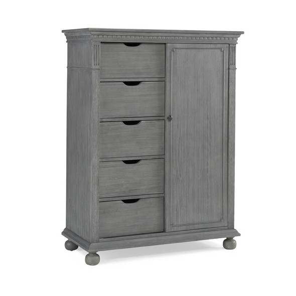 Dolce Babi Naples Chifforobe in Nantucket Grey