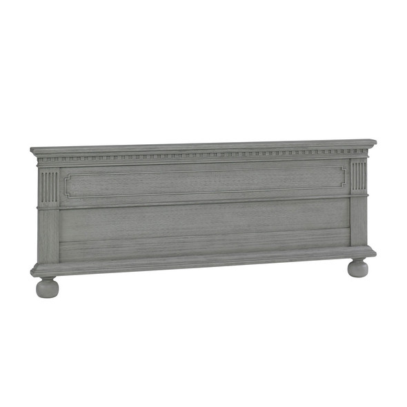 Dolce Babi Naples Low Profile Footboard for Convertible Crib in Nantucket Grey