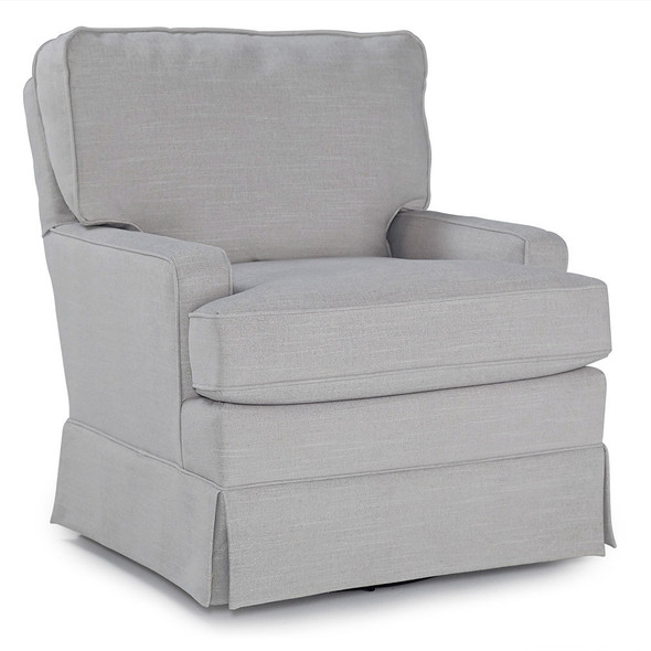 Best Chairs Charlotte Swivel Glider - Dove