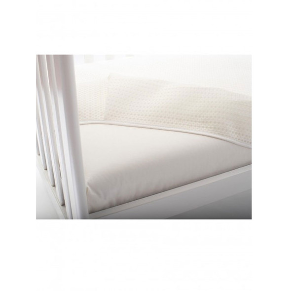 Lullaby Earth Rosie Pope Breeze Mattress Pad in White