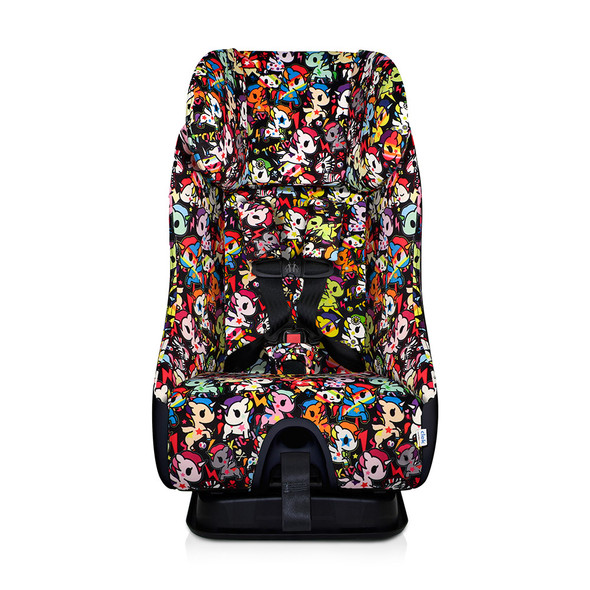 Clek Fllo Convertible Car Seat in Tokidoki Unicorno Disco -