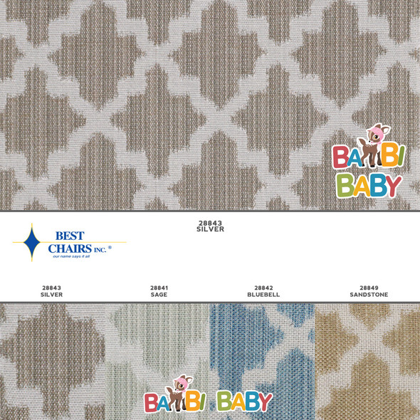 Best Chairs Fabric Swatch - 28843, 28841, 28842, 28849