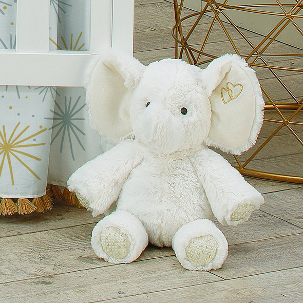 Lambs & Ivy Jamboree Plush Elephant - Marshmallow