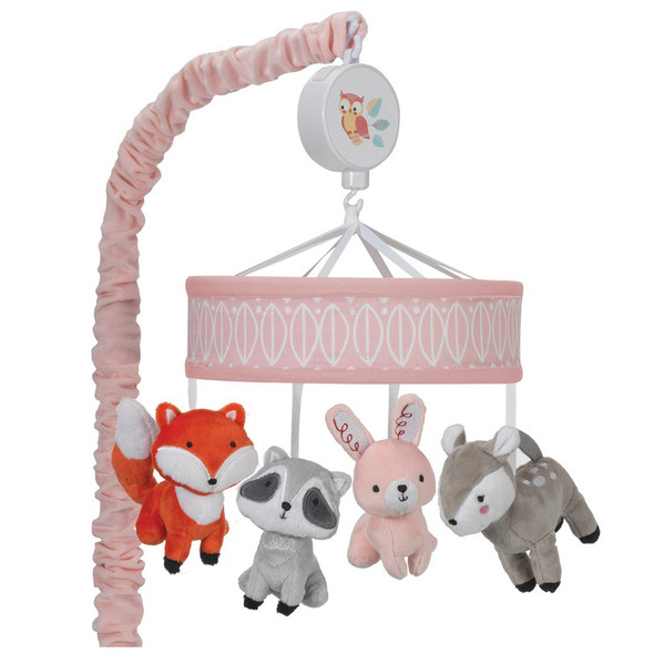 Lambs & Ivy Little Woodland Musical Mobile - Plays 20 minutes