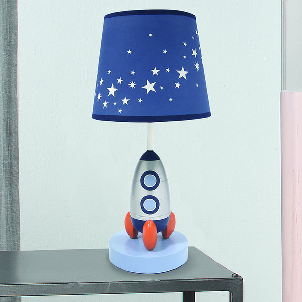 Lambs & Ivy Milky Way Lamp w/Shade & Bulb