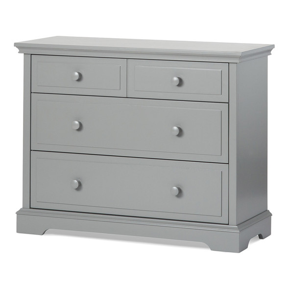 Child Craft Universal Select Dresser in Cool Gray