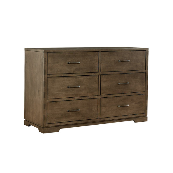 Westwood Dovetail Double Dresser in Graphite