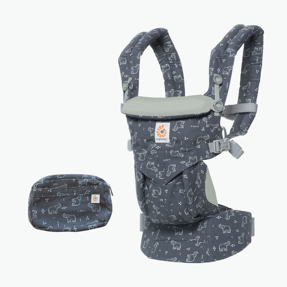 ErgoBaby Omni 360 All-in-One Ergonomic Baby Carrier in Trunks Up