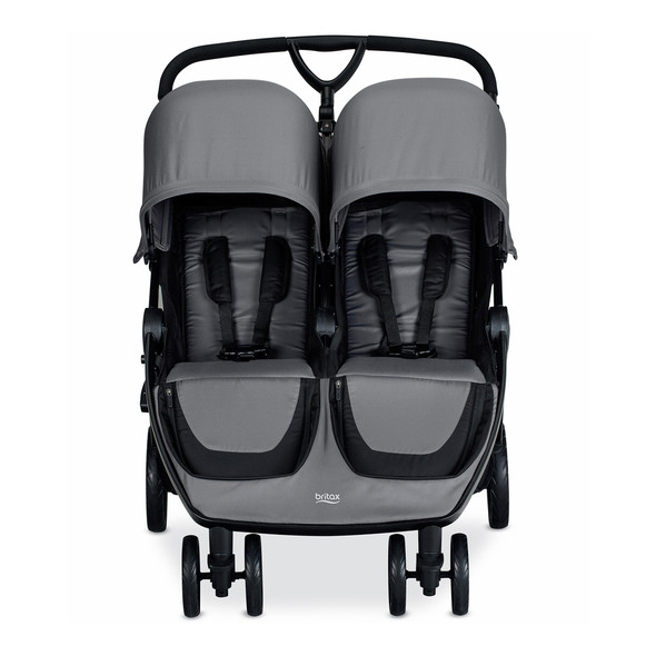Britax B-Lively Double Stroller in Dove