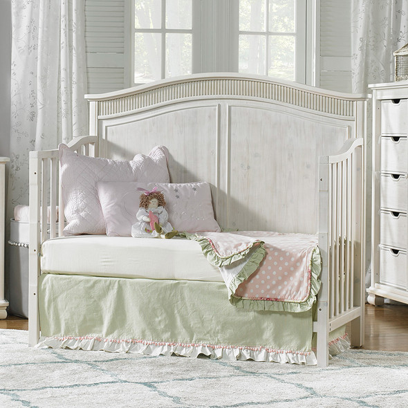 Dolce Babi Florenza Full Panel Convertible Crib in Sugar Cane