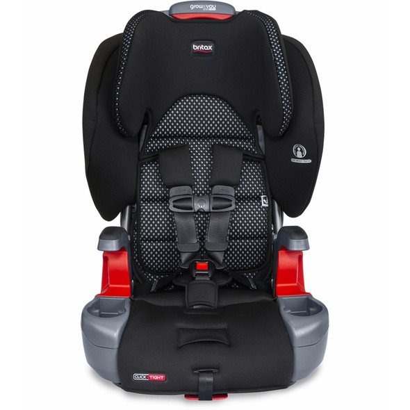 Britax Grow With You ClickTight Booster Car Seat in Cool Flow Grey