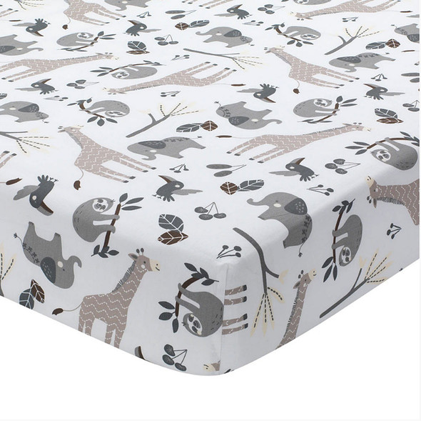 Lambs & Ivy Baby Jungle Sheet