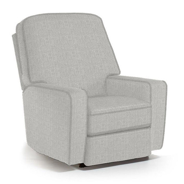 Best Chairs Bilana Swivel Glider Recliner in Performance Dove