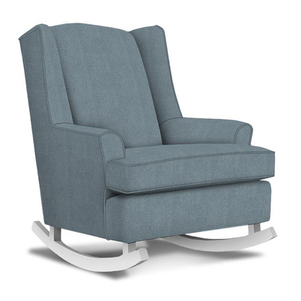 Best Chairs Willow Rocker in Blue Slate