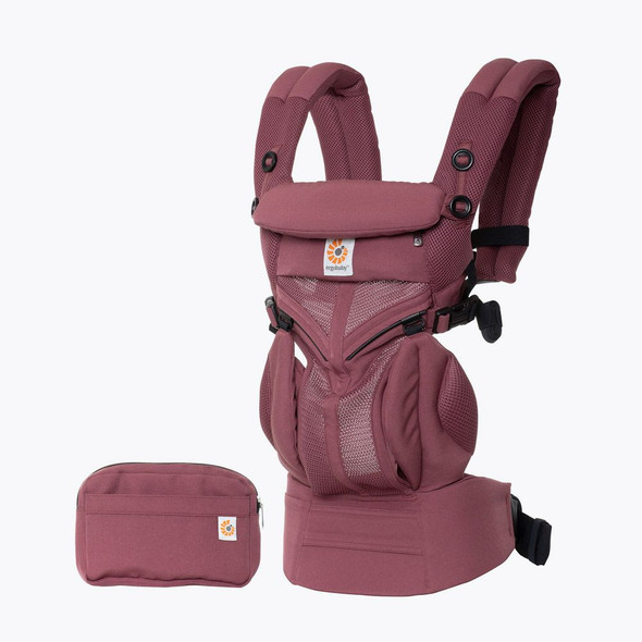 Ergobaby Omni 360 Cool Air Mesh Baby Carrier in Plum