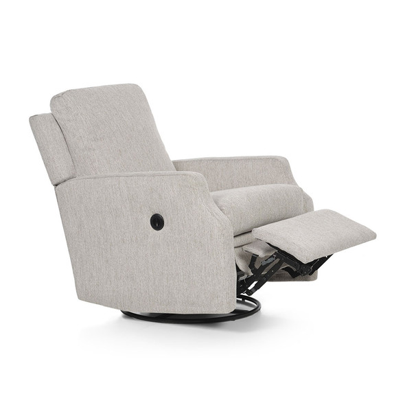 Oilo Harlow Glider w/ Power & USB in Canvas Pewter