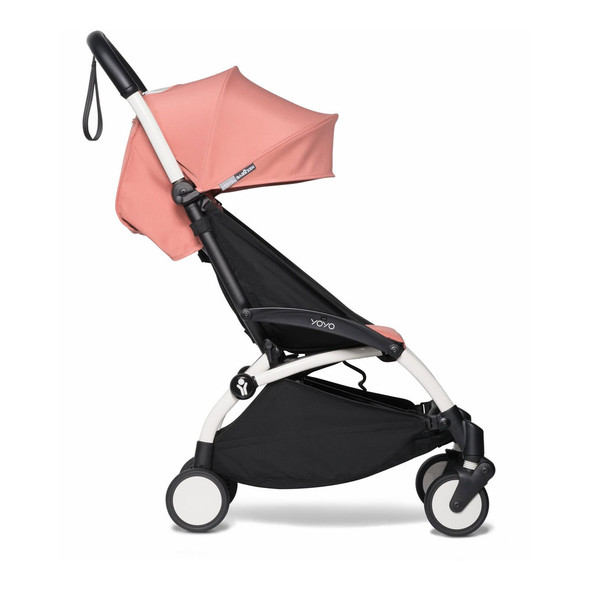 JetSetGo BABYZEN YOYO2 Complete Stroller - White Frame + Ginger