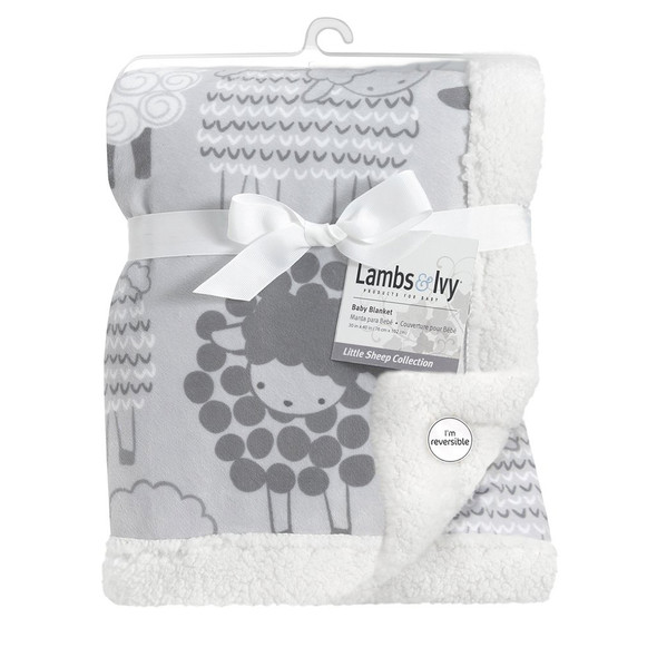 Lambs & Ivy Little Sheep Blanket