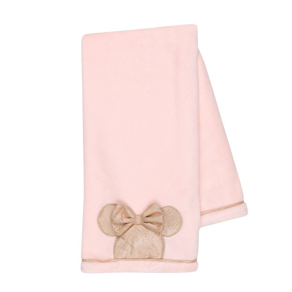 Lambs & Ivy Minnie Mouse Appliqued Blanket