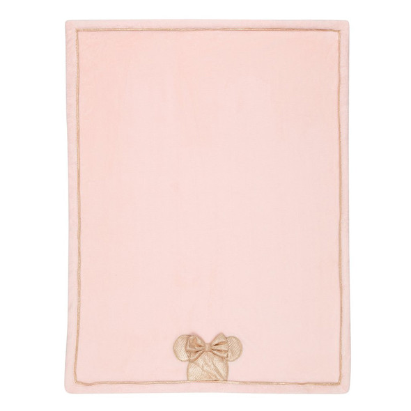 Lambs & Ivy Minnie Mouse Appliqued Blanket